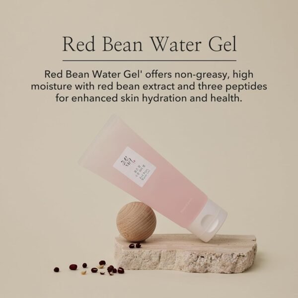 Beauty of Joseon Red Bean Water Gel Hydrating Peptide Hydro Boost Moisturizer for Acne Prone Dry Skin, Korean Skin Care for Men and Women, 100ml - Image 2