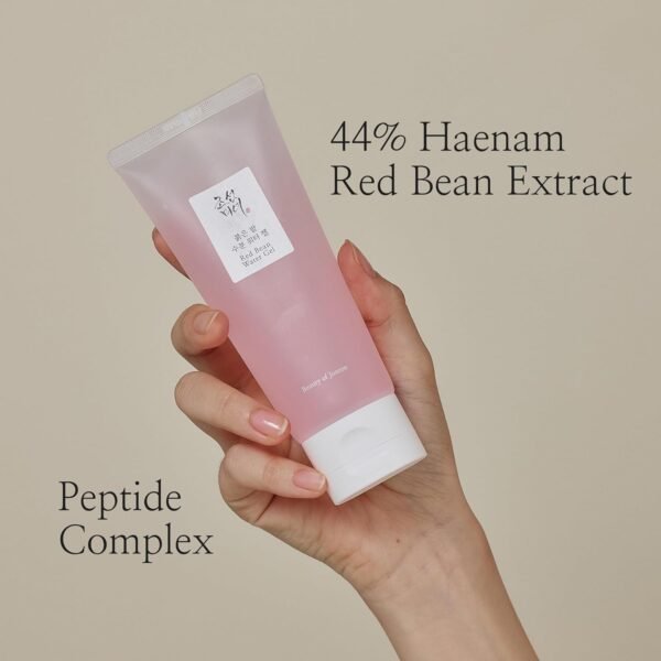 Beauty of Joseon Red Bean Water Gel Hydrating Peptide Hydro Boost Moisturizer for Acne Prone Dry Skin, Korean Skin Care for Men and Women, 100ml - Image 4