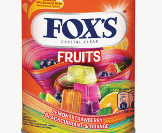 FOX'S Candies – Assorted Flavors (Fruit Classics or Glacier Mints) – 180g Tin