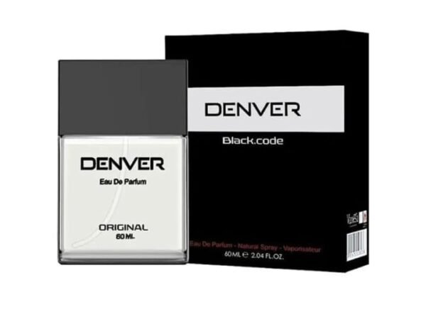 Denver - Black Code Perfume For Men - 60 ml
