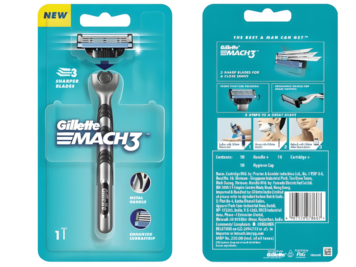 Gillette Mach3 Single Sharp Razor - Image 1