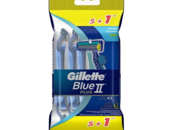 Gillette Blue II Plus Disposable Razor 2 packet 12pcs