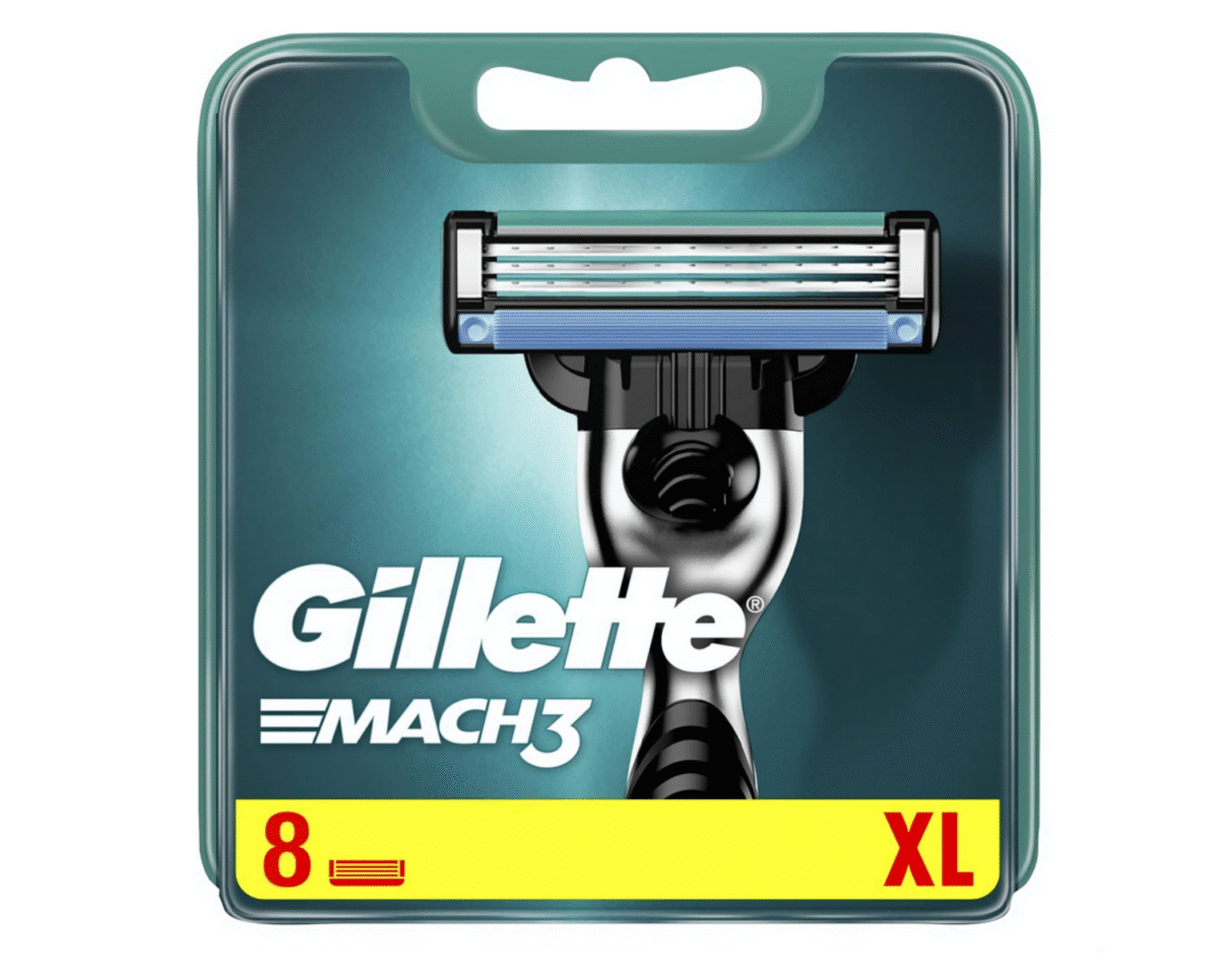 Gillette Mach3 Razor Blades Men - Pack of 8 - Image 1