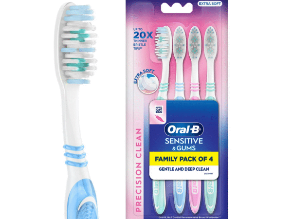Oral-B Precision Clean Sensitive Soft Manual Toothbrush For Adults