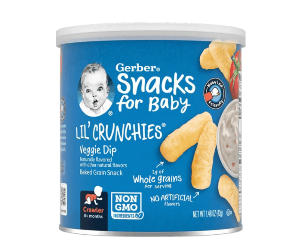 Screenshot 2025-10-13 at 18-31-07 Gerber-Lil-Crunchies-Veggie-Dip1.png (PNG Image 640 × 640 pixels) Gerber Lil' Crunchies Veggie Dip 42g - Image 1